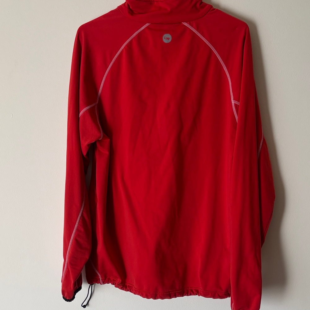 Red Chicago Blackhawks half-zip Pullover Longsleeve pullover - Picture 6 of 7